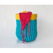 Colorful Hanging Basket Crochet Pattern