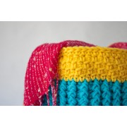Colorful Hanging Basket Crochet Pattern