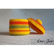  Small Box with Lid Crochet Pattern