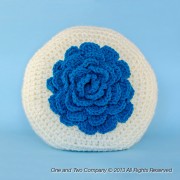 Big Flower Pillow Crochet Pattern