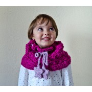 Cowl with Stars Crochet Pattern