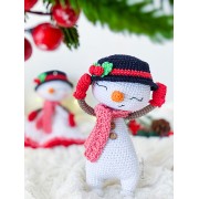 Anna the Snowgirl Minilovey and Amigurumi Crochet Patterns Pack - English, Dutch, German, Spanish, French