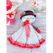 Anna the Snowgirl Minilovey Crochet Pattern - English, Dutch, German, Spanish, French