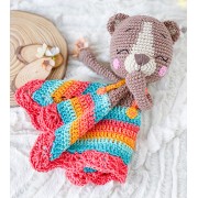 Happy the Rainbow Bear Minilovey and Amigurumi Crochet Patterns Pack - English, Dutch, German, Spanish, French
