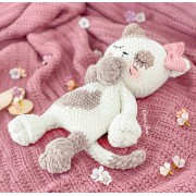 Millie the Kitty Cuddler Crochet Pattern - English, Dutch, German, Spanish, French