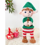 Merry Santas Helper Amigurumi Crochet Pattern - English, Dutch, German, Spanish, French