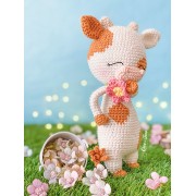 Rosie the Cow Amigurumi Crochet Pattern - English, Dutch, German, Spanish, French