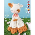 Rosie the Cow Minilovey Crochet Pattern - English, Dutch, German, Spanish, French