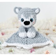 Bear, Deer and Wolf Loveys Crochet Pattern  English