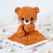 Bear, Deer and Wolf Loveys Crochet Pattern  English