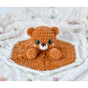 Bear, Deer and Wolf Loveys Crochet Pattern  English