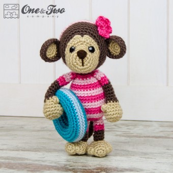 Lily the Baby Monkey Amigurumi Crochet Pattern