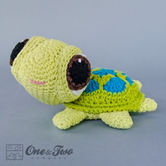 Bob the Turtle Amigurumi Crochet Pattern
