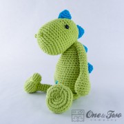 Dino Amigurumi Crochet Pattern