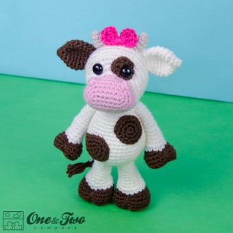 Doris the Cow Amigurumi Crochet Pattern