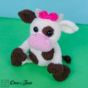 Doris the Cow Lovey and Amigurumi Crochet Patterns Pack