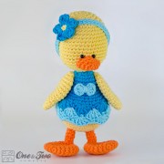 Duck Lovey and Amigurumi Crochet Patterns Pack