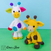 Geri the Giraffe Amigurumi Crochet Pattern