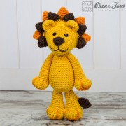 Logan the Lion Amigurumi Crochet Pattern