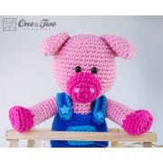 Eddie the Piggy Lovey and Amigurumi Crochet Patterns Pack