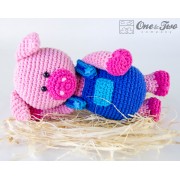 Eddie the Piggy Amigurumi Crochet Pattern