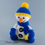 Snowman Amigurumi Crochet Pattern