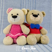 Teddy Sweet Hugs Amigurumi Crochet Pattern
