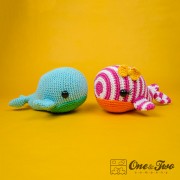 Willa the Whale Lovey and Amigurumi Crochet Patterns Pack