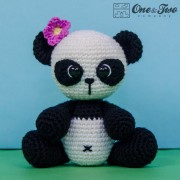 Zhen the Panda Lovey and Amigurumi Crochet Patterns Pack