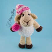 Chloe the Sheep Lovey and Amigurumi Crochet Patterns Pack