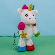 Nuru the Unicorn Amigurumi Crochet Pattern
