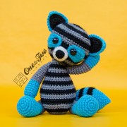 Rascal the Raccoon Lovey and Amigurumi Crochet Patterns Pack