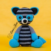 Rascal the Raccoon Amigurumi Crochet Pattern