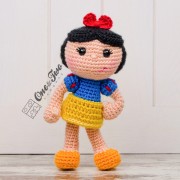 Snow White Lovey and Amigurumi Crochet Patterns Pack