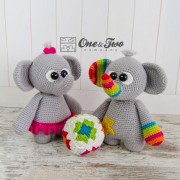 Dash and Dot the Little Elephants "Little Explorer Series" Amigurumi Crochet Pattern