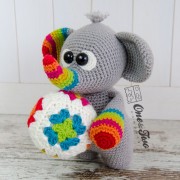 Dash and Dot the Little Elephants "Little Explorer Series" Amigurumi Crochet Pattern