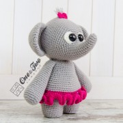 Dash and Dot the Little Elephants "Little Explorer Series" Amigurumi Crochet Pattern