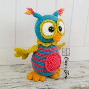 Quinn the Owl Amigurumi Crochet Pattern
