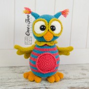 Quinn the Owl Amigurumi Crochet Pattern