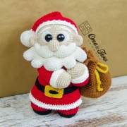 Claus the Little Santa "Little Explorer Series" Amigurumi Crochet Pattern - English, Dutch, German