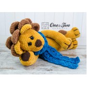 Elliot the Big Lion "Big Hugs Series" Amigurumi Crochet Pattern