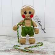 Nut and Meg Gingerbread Amigurumi Crochet Pattern