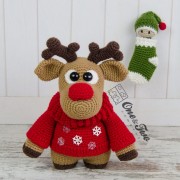 Rudy the Little Reindeer "Little Explorer Series" Amigurumi Crochet Pattern