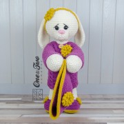 Blossom the Big Bunny "Big Hugs Series" Amigurumi Crochet Pattern