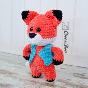 Franklin the Little Fox Amigurumi Crochet Pattern