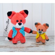 Franklin the Little Fox Amigurumi Crochet Pattern