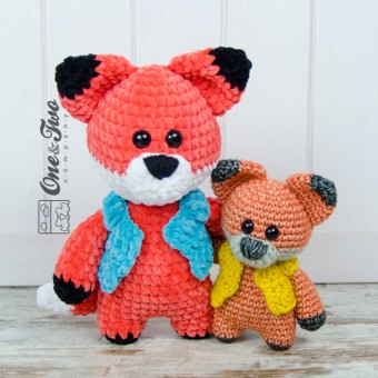 Franklin the Little Fox Amigurumi Crochet Pattern