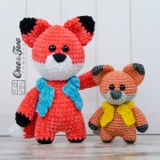 Franklin the Little Fox Amigurumi Crochet Pattern