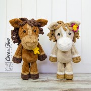 Haley the Horse Amigurumi Crochet Pattern