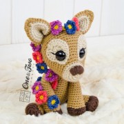 Meadow the Sweet Fawn Amigurumi Crochet Pattern